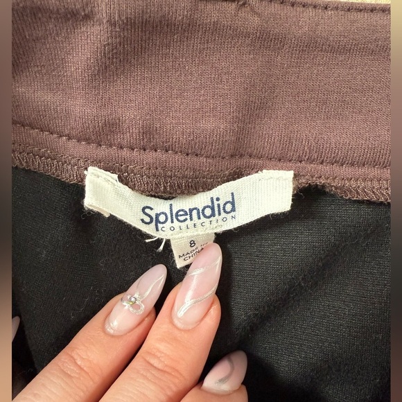 Splendid Vegan Leather Ankle Trouser - Brown - Picture 6 of 6